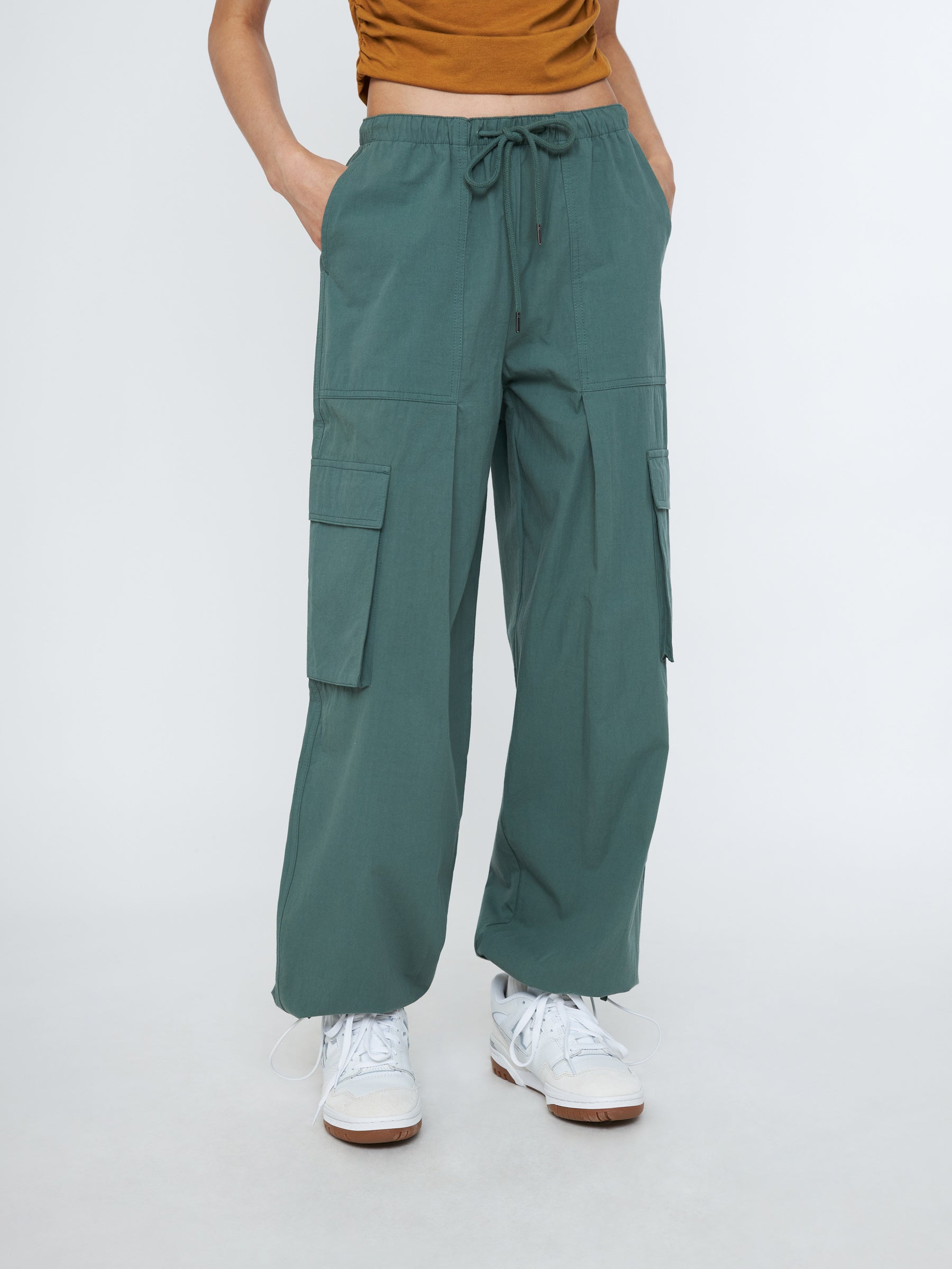 H&M Women Canvas Cargo Trousers - Price History