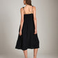 DRESSES - LOVEFINN - Gauze Tied Shoulder Dress - PLENTY