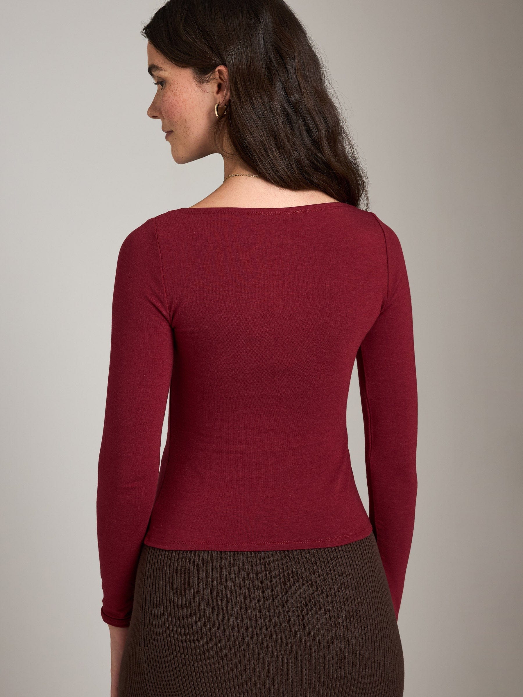 TOPS - Monk & Lou - Nessa Boatneck Top - PLENTY