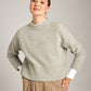 Monk & Lou sweater Mist Gray / 2XS Eisa Crewneck Pullover