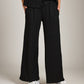 LOVEFINN bottoms Black / S Ribbed Pant