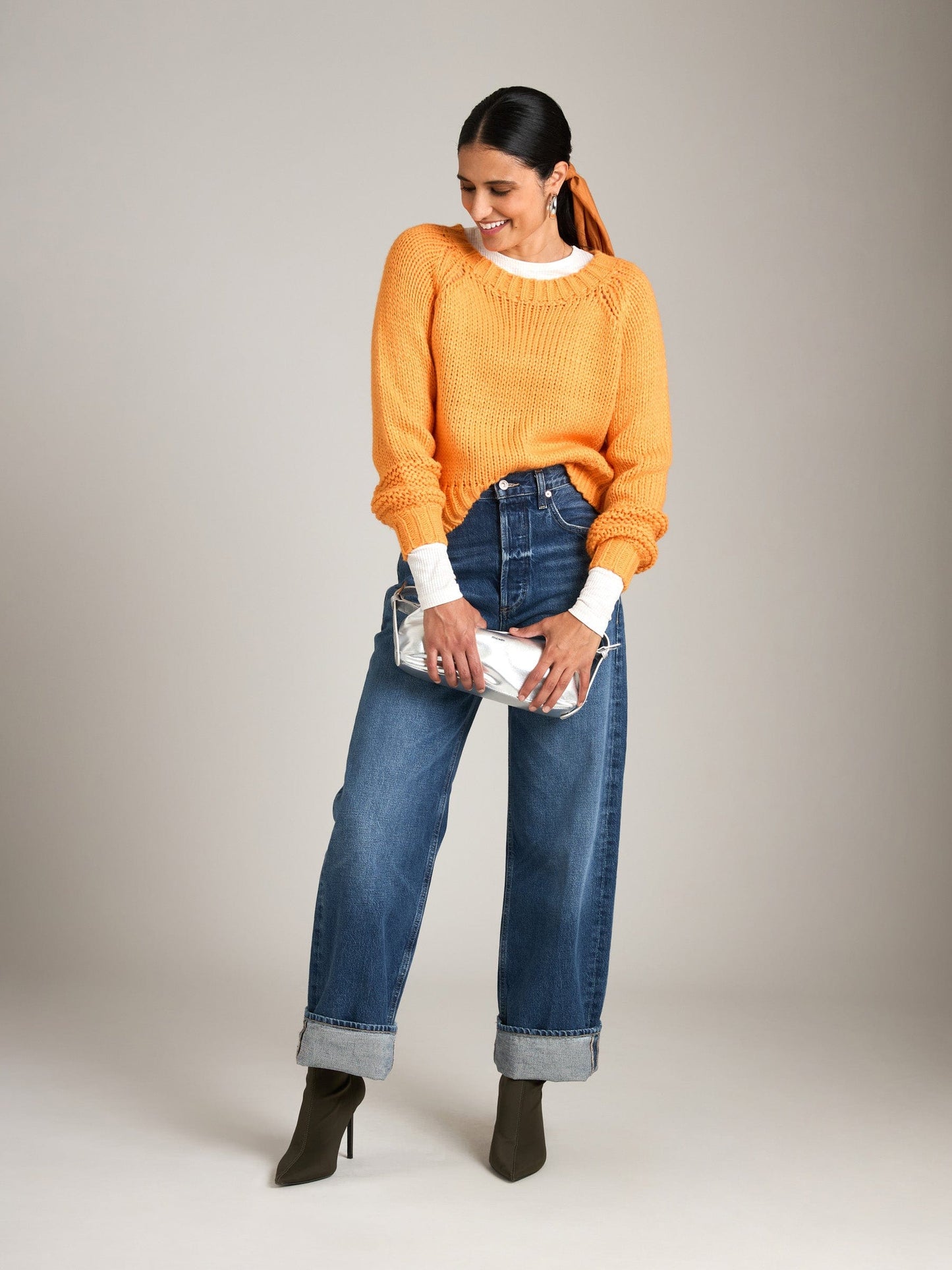 Monk & Lou Sweater Valerie Crop Sweater