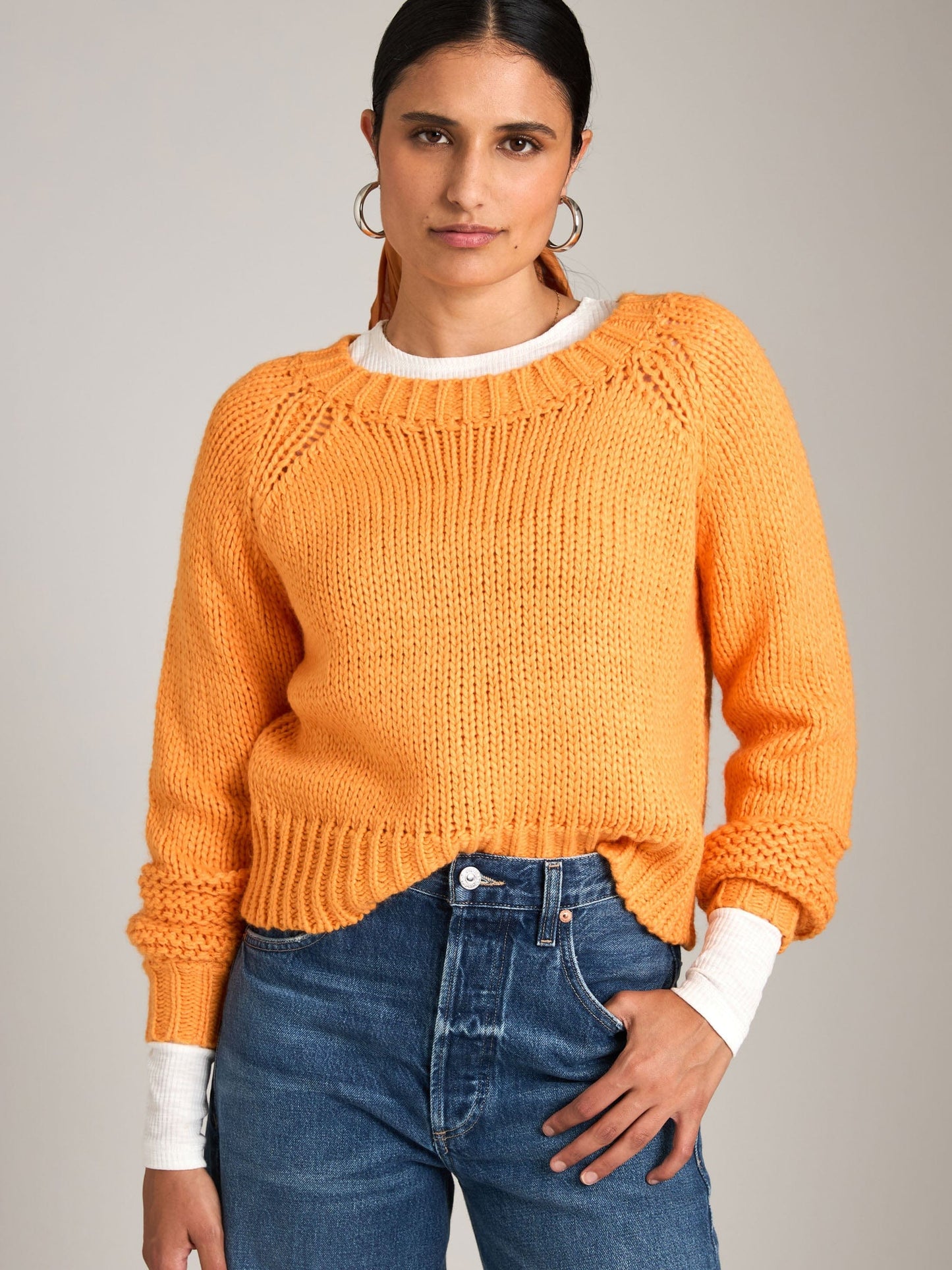 Monk & Lou Sweater Valerie Crop Sweater