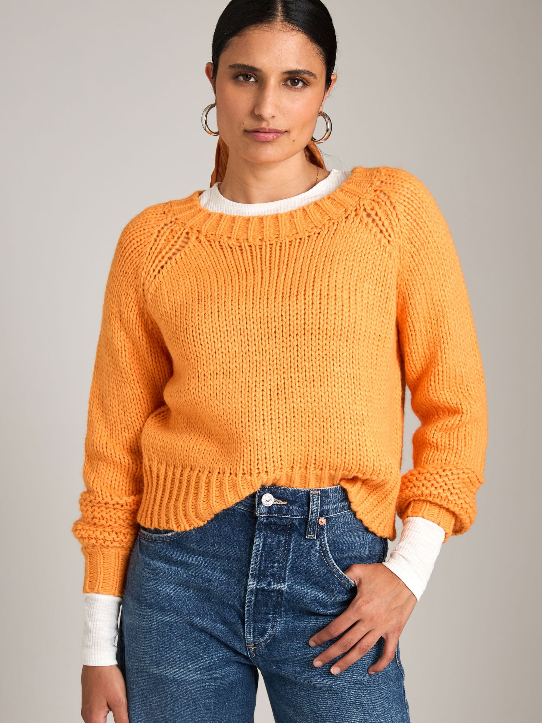 Monk & Lou Sweater Valerie Crop Sweater