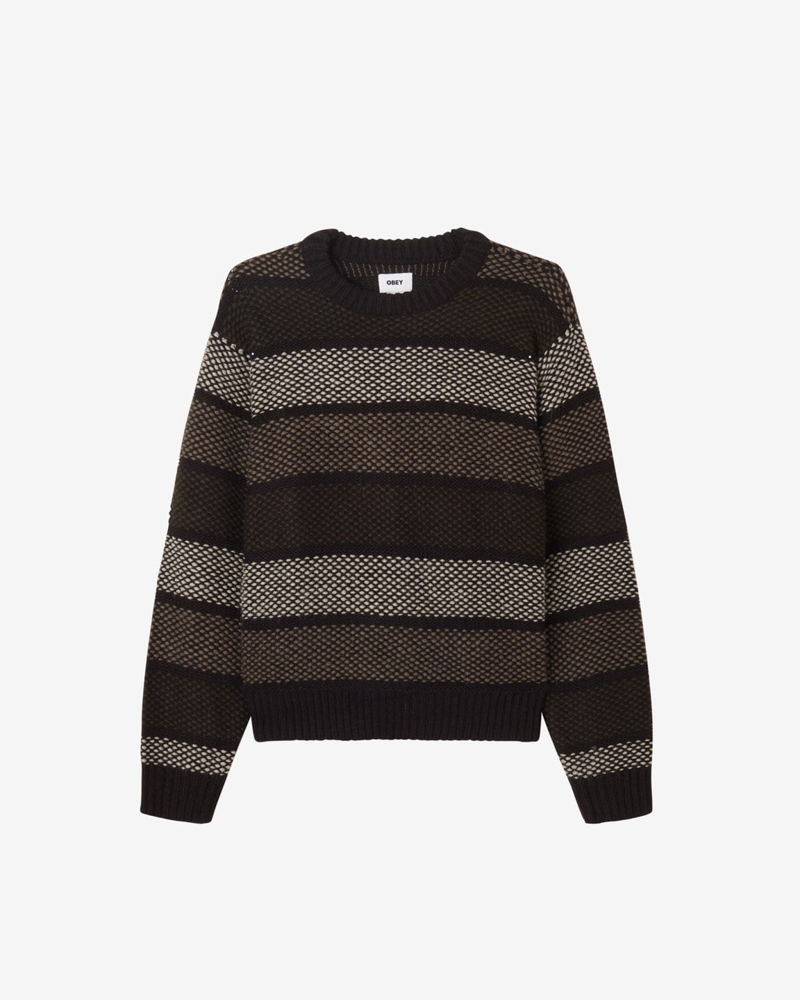 Obey M SWEATERS Benjamin Crewneck