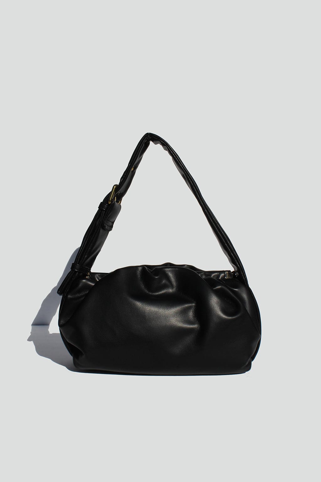 Street Level BAGS Black Scrunchy Bag