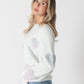 sweaters - LYLA + LUXE - Ajax Eco Sherpa Heart Sweater - PLENTY