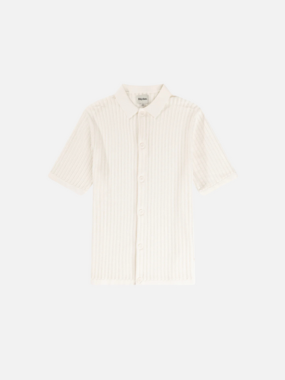 Knit Button Down Polo