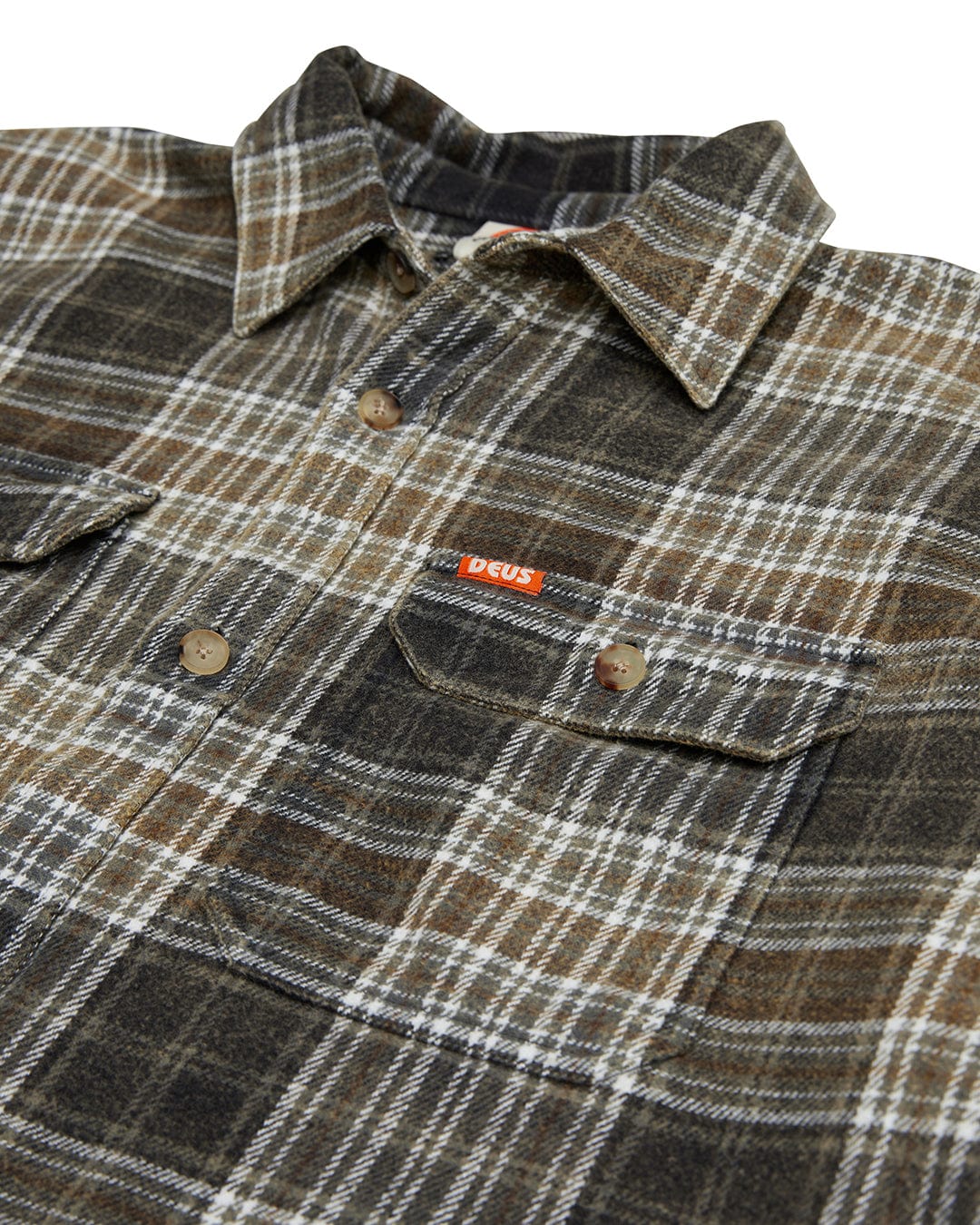 DEUS EX MACHINA M TOPS Vacay Check Shirt