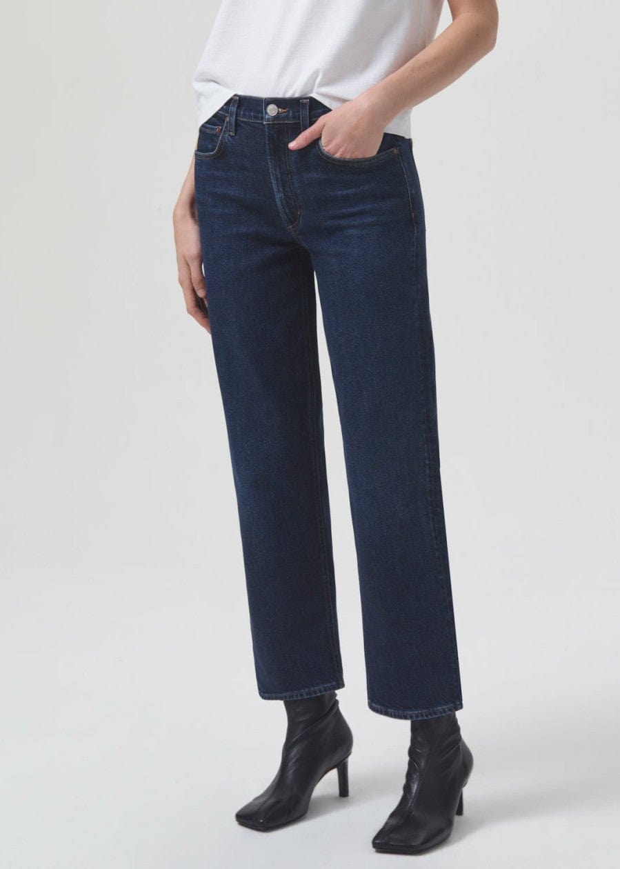 Kye Mid Rise Straight Crop Jean PLENTY