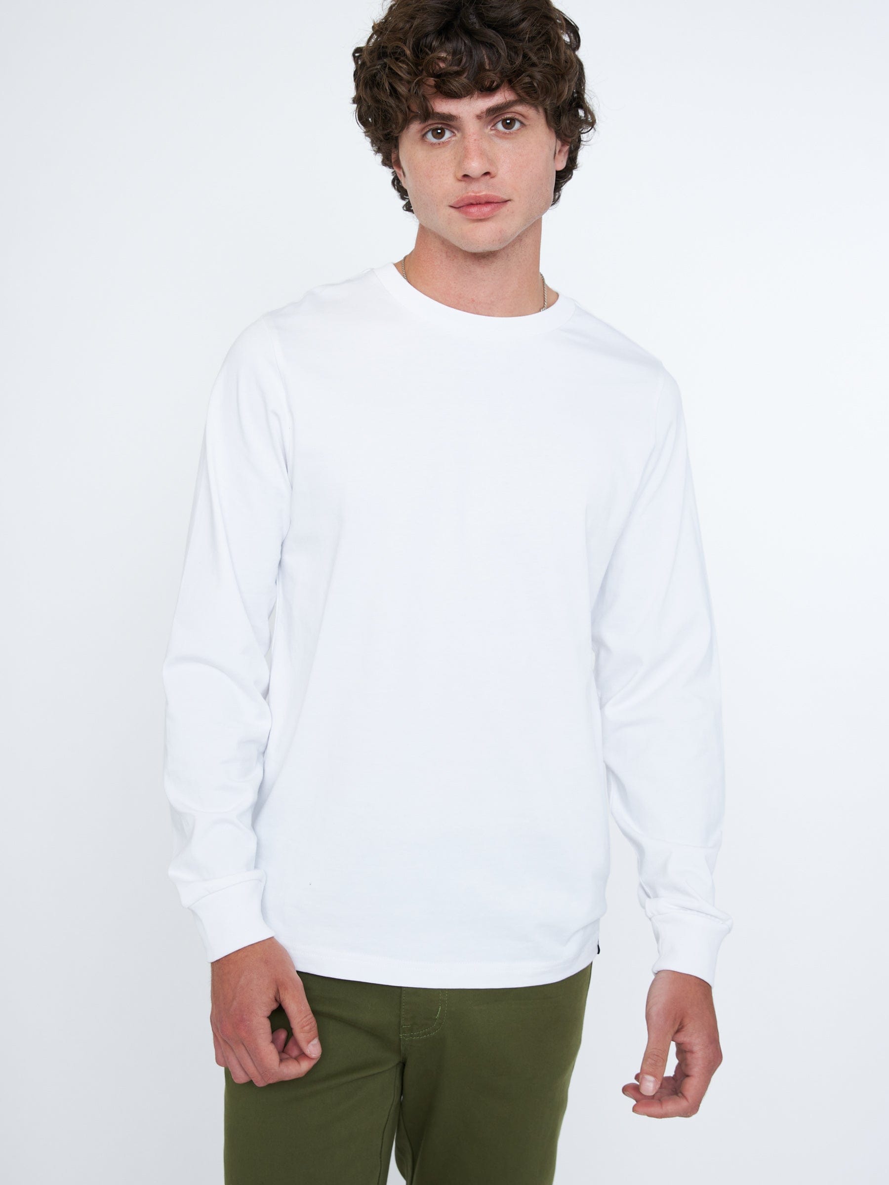 Crewneck Long Sleeve T-Shirt