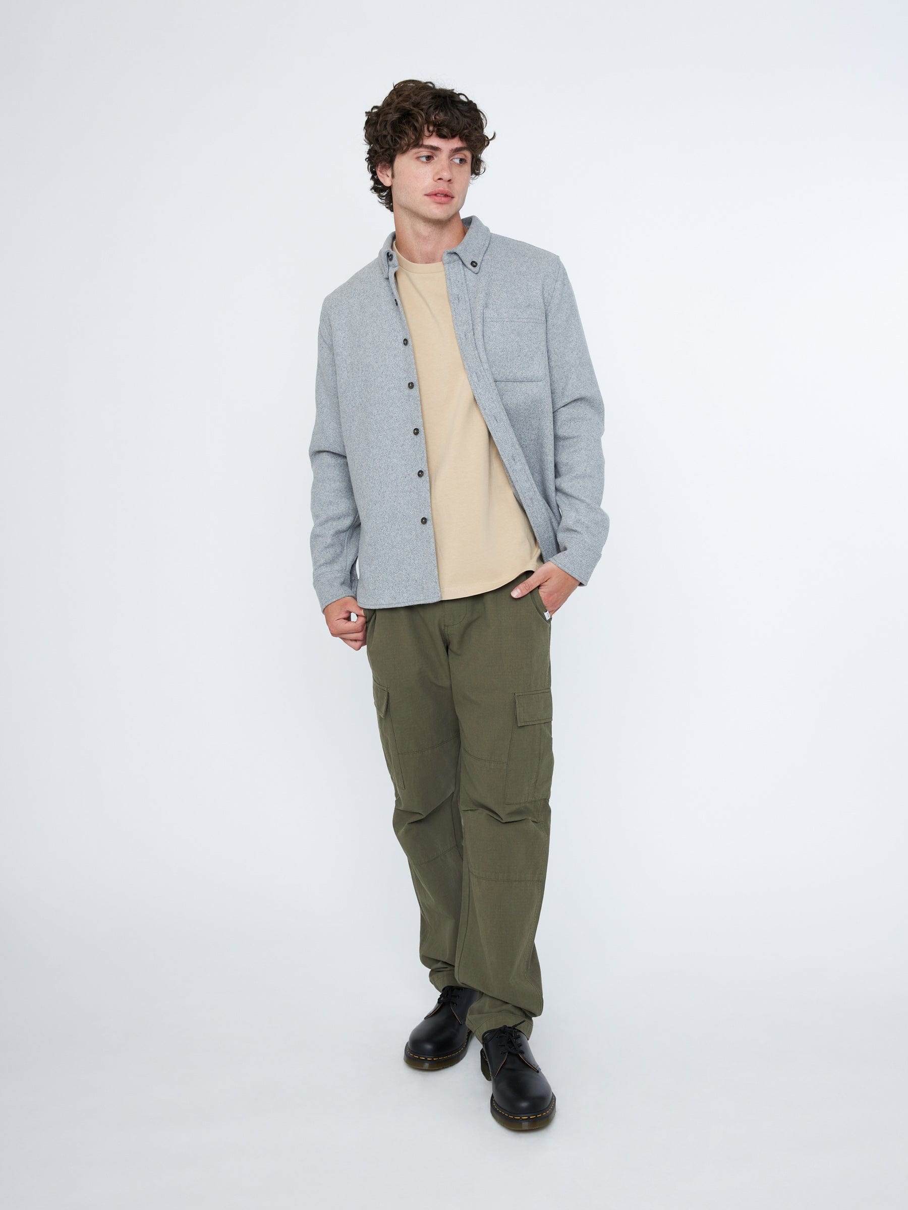 m jackets - ATRIUM - Wool Blend Shacket - PLENTY