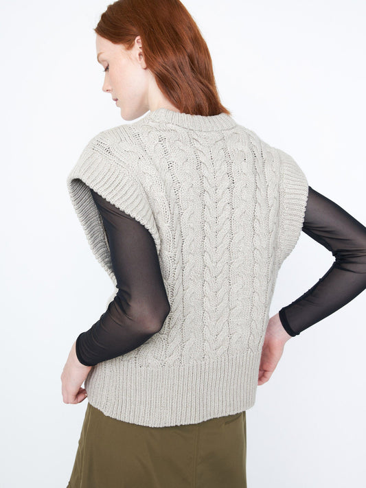 RD STYLE Jesabelle Cable Knit Vest – THD Shoppe