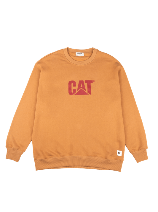 CAT WWR m sweaters Duck / S Big Cat Logo Crewneck