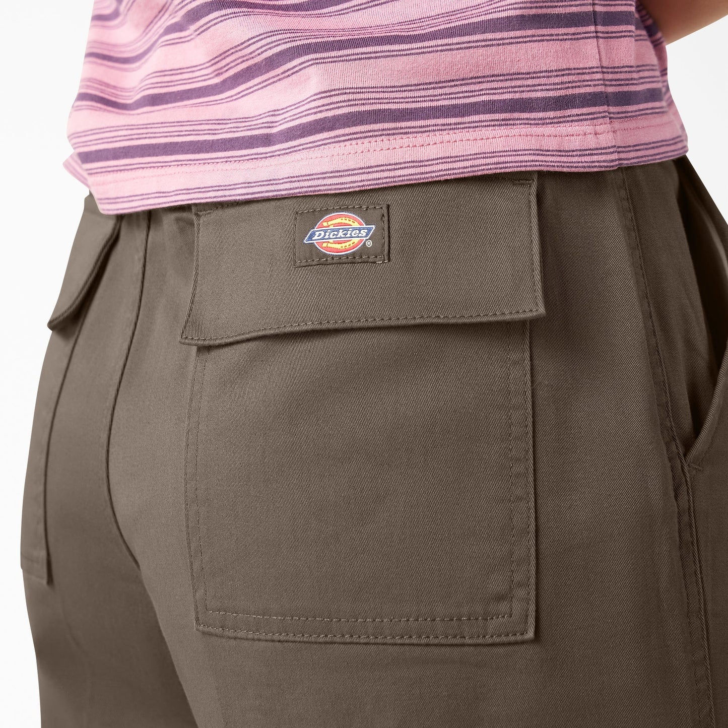 DICKIES BOTTOMS Cropped Cargo Pant