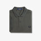 FRED PERRY m tops Field Green/Navy / S Plain Shirt