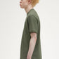 FRED PERRY M TOPS Tipped Cuff Pique Shirt