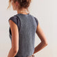 FREE PEOPLE Sweater Close To Me Vests