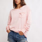 FREE PEOPLE tops Fade Into You Long Sleeve