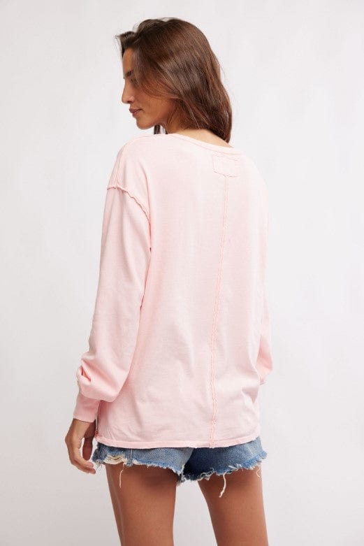 FREE PEOPLE tops Fade Into You Long Sleeve