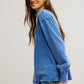 FREE PEOPLE tops Fade Into You Long Sleeve