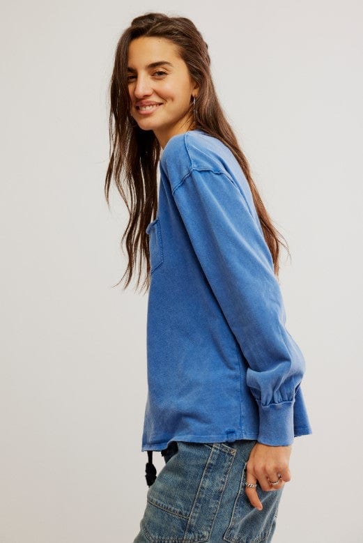 FREE PEOPLE tops Fade Into You Long Sleeve