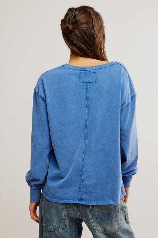 FREE PEOPLE tops Fade Into You Long Sleeve