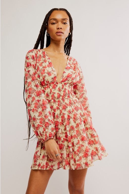 FREE PEOPLE DRESSES Classic / XS Keep You Mini Floral Dress