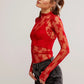 TOPS - FREE PEOPLE - Lady Lux Layering Top - PLENTY