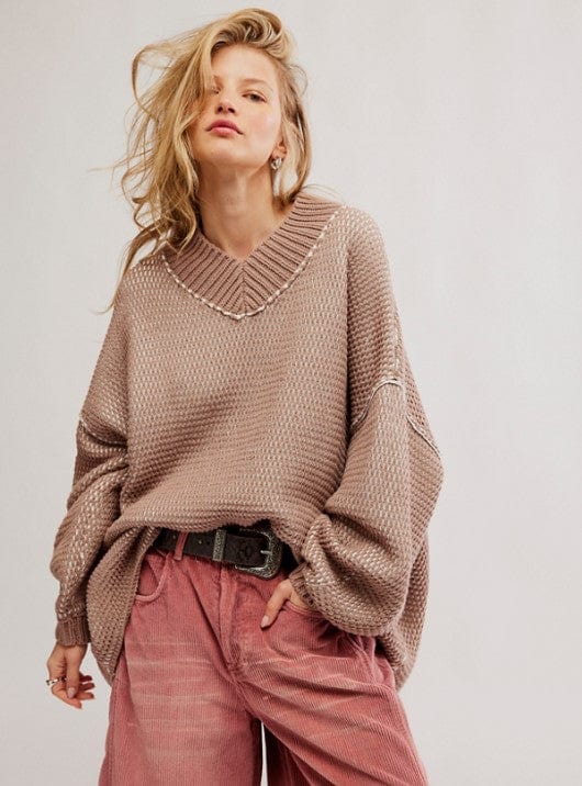 FREE PEOPLE Sweater Maisie V Sweater