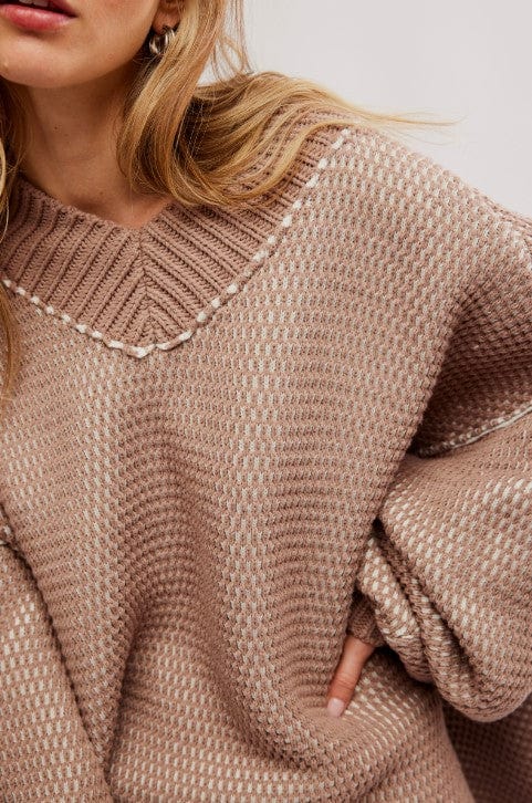 FREE PEOPLE Sweater Maisie V Sweater