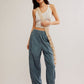 BOTTOMS - FREE PEOPLE - Preppy Poplin Pull On Pant - PLENTY