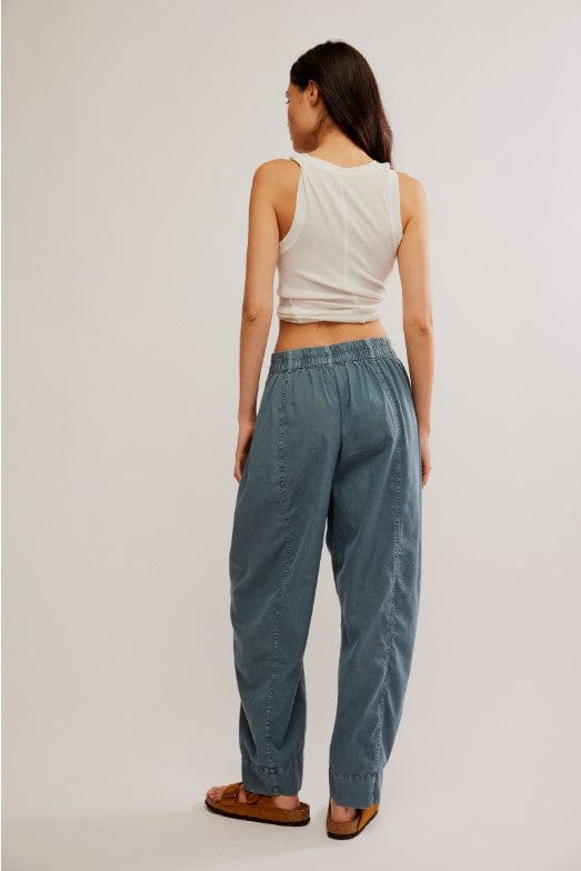 BOTTOMS - FREE PEOPLE - Preppy Poplin Pull On Pant - PLENTY