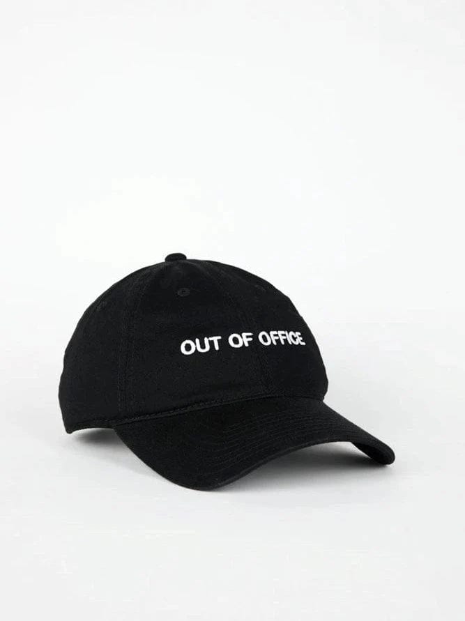 INTENTIONALLY BLANK ACCESSORIES Black White Out Of Office Cap