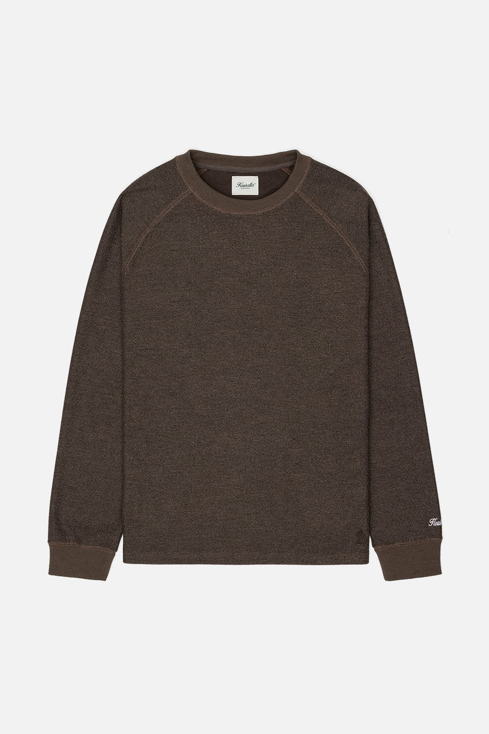 KUWALLA M TOPS Brown / S Marled Thermal