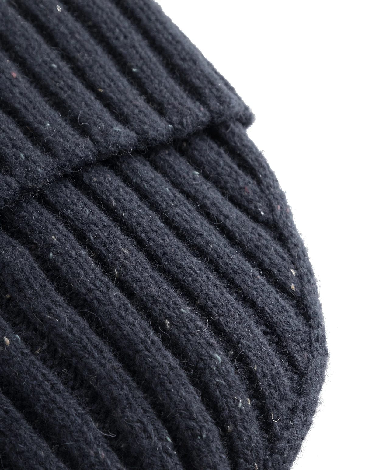 Wells Fleck Wool Rib Beanie