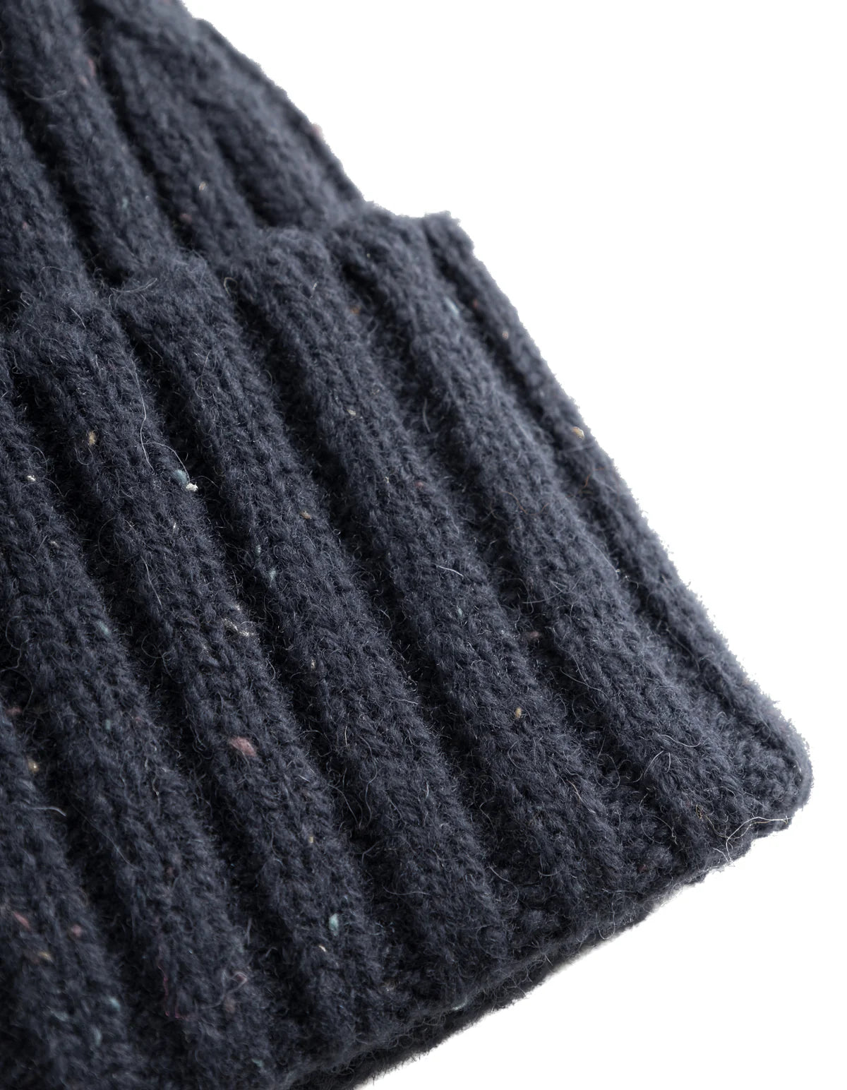 Wells Fleck Wool Rib Beanie