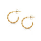 Lover's Tempo ACCESSORIES Gold Josie Hoop Earrings (Waterproof)