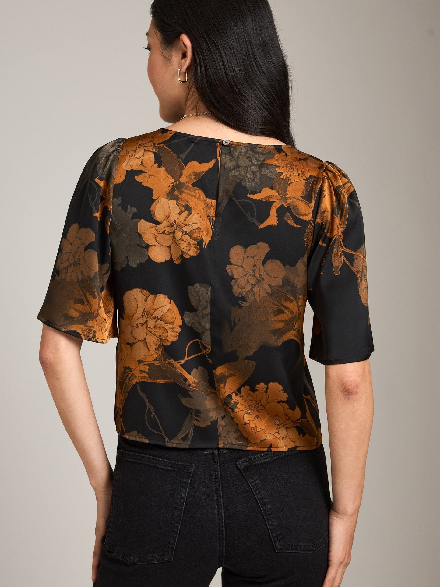 Monk & Lou TOPS Floral Adair Blouse