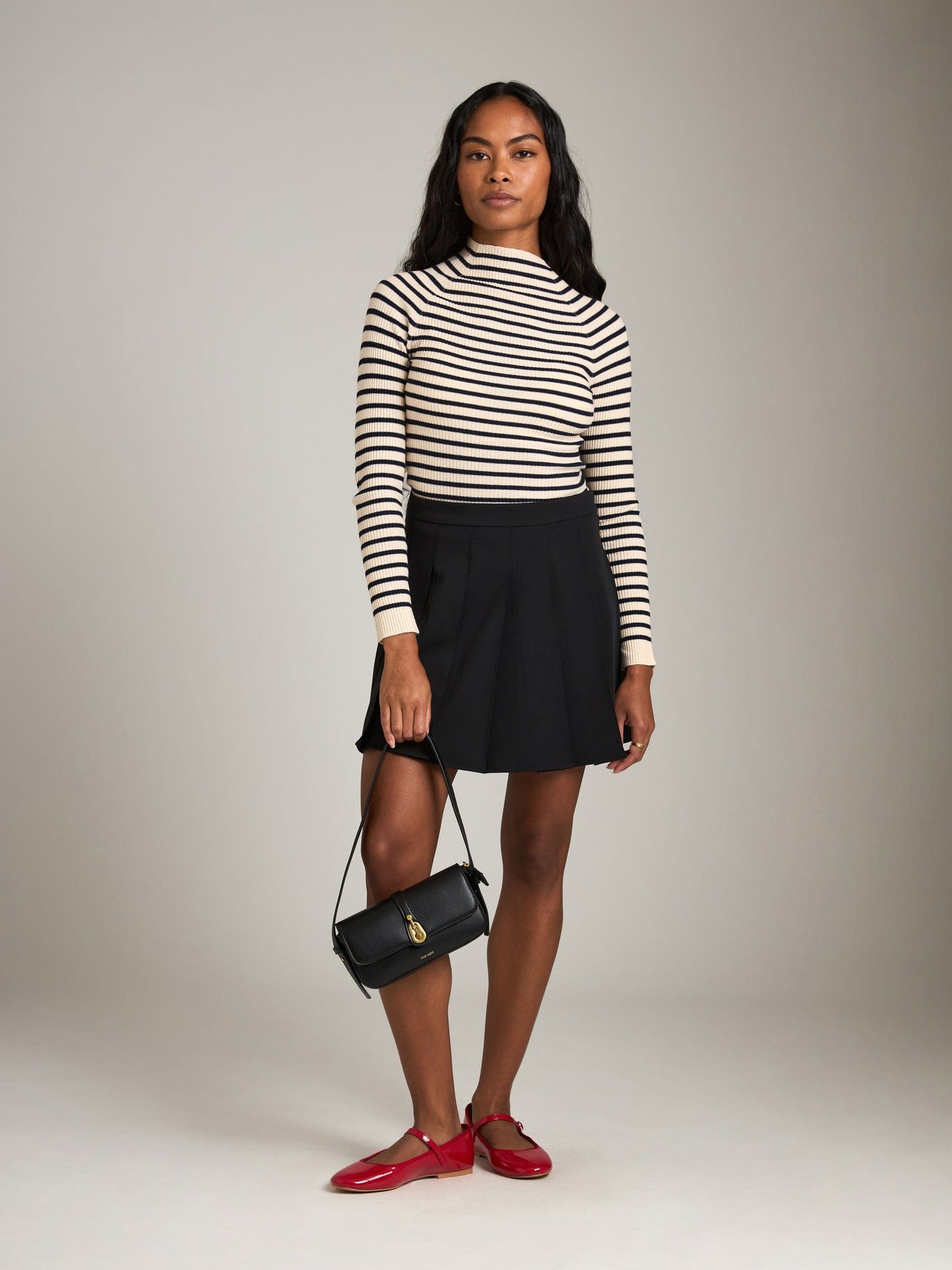 Monk & Lou sweater Striped Anna Longsleeve Sweater