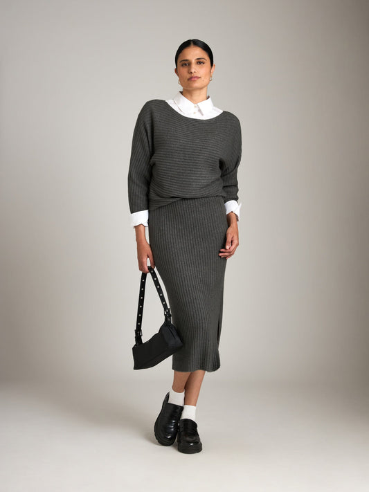 Monk & Lou sweater Aubrey Boatneck Pullover