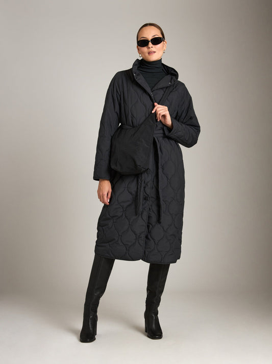 Monk & Lou OUTERWEAR Quilt Puffer Peryn Coat