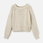 Monk & Lou Sweater Cloud Grey / 2XS Valerie Crop Sweater