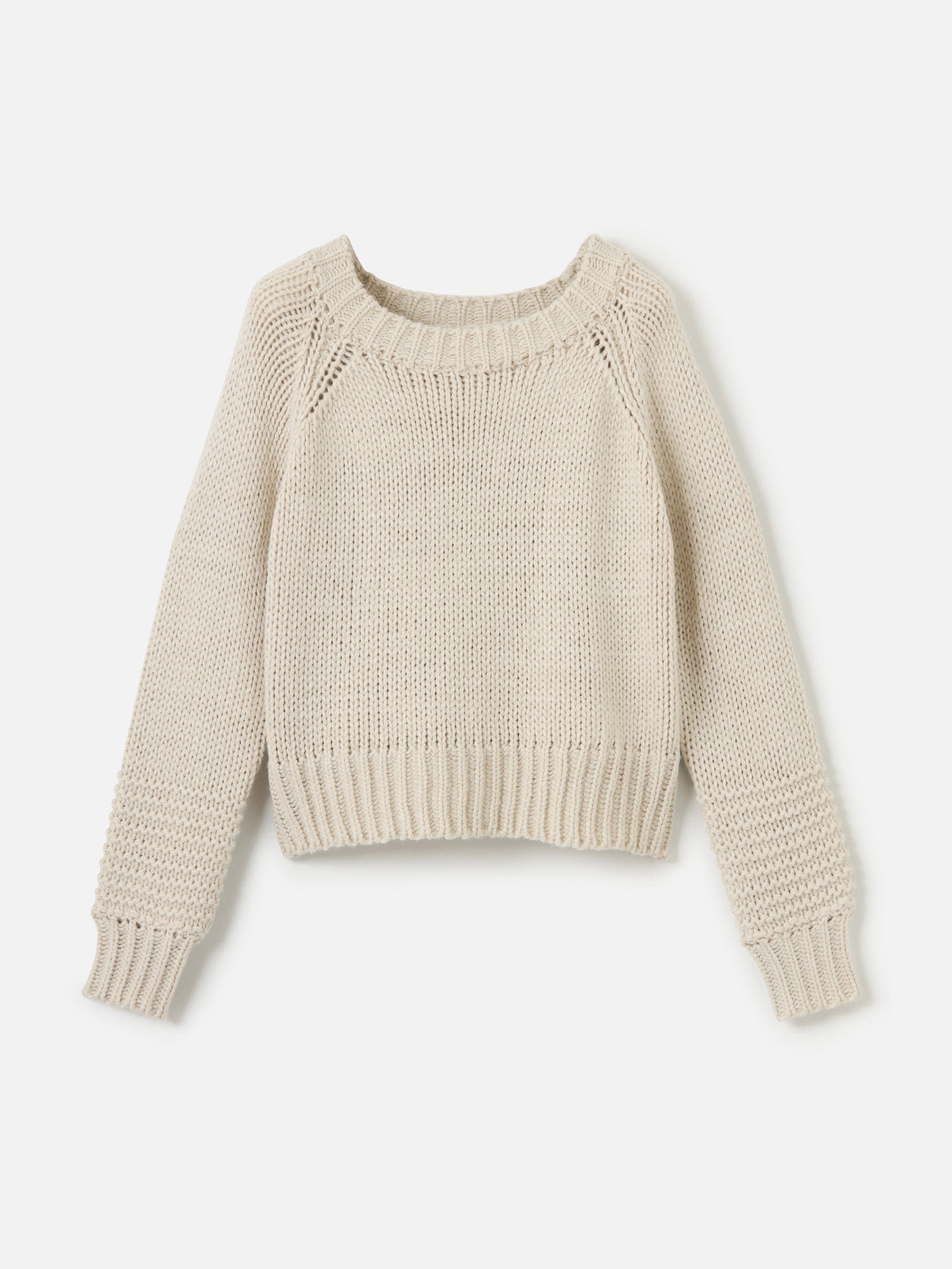 Monk & Lou Sweater Cloud Grey / 2XS Valerie Crop Sweater