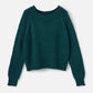 Monk & Lou Sweater Greenlake / 2XS Valerie Crop Sweater