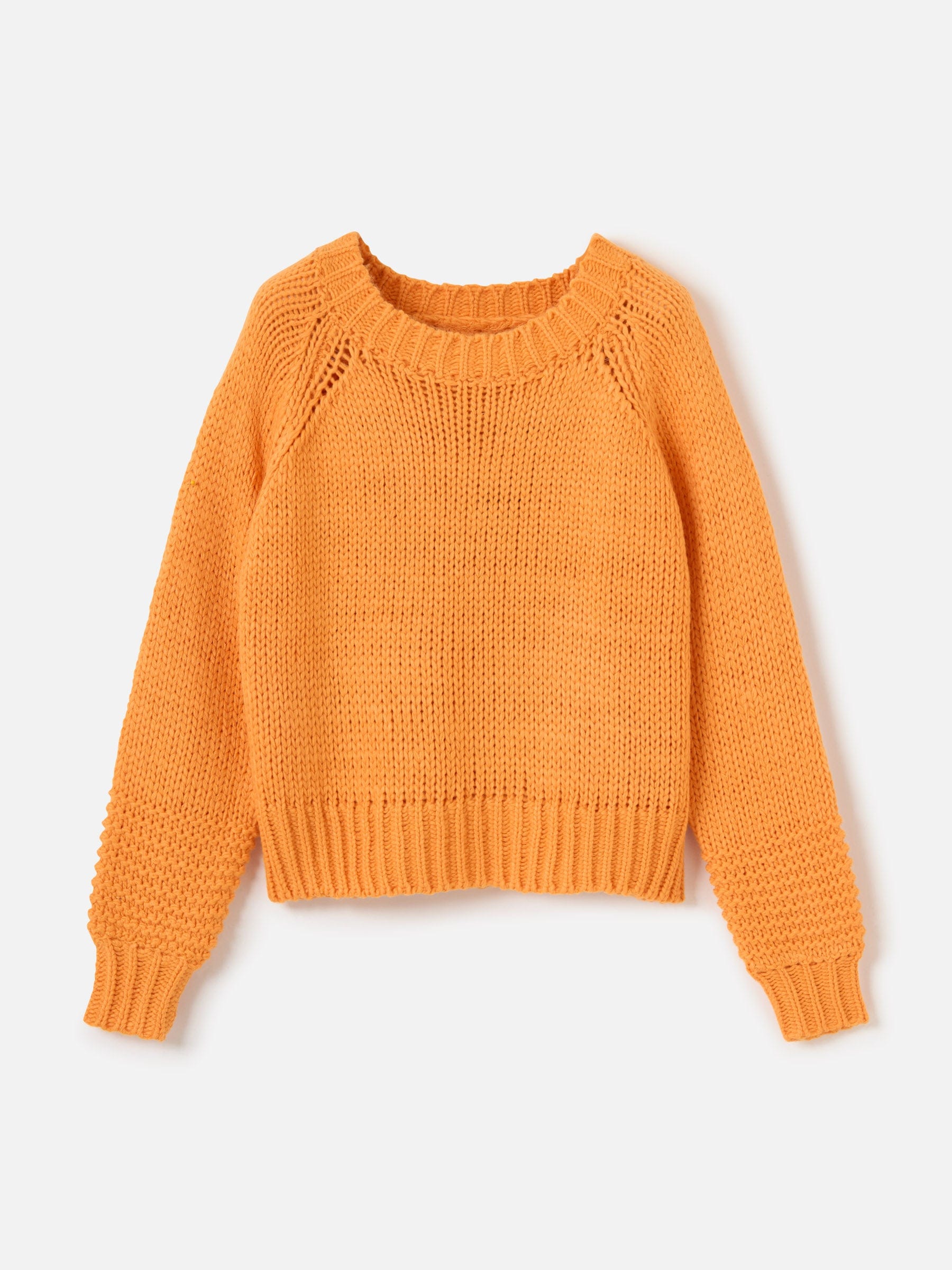 Monk & Lou Sweater Tangerine / 2XS Valerie Crop Sweater