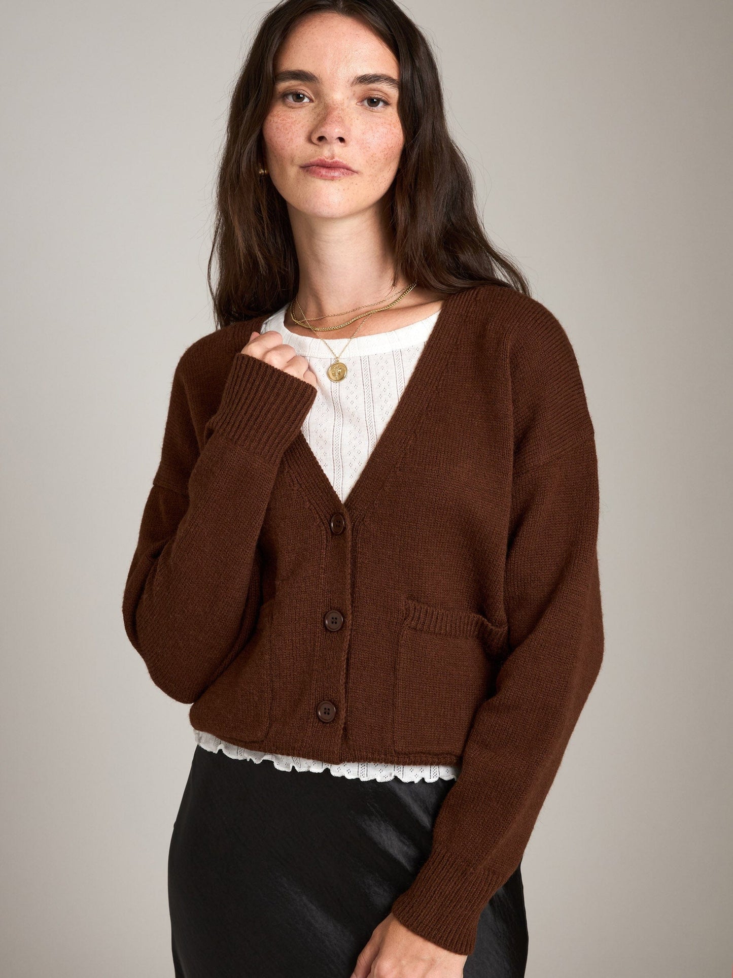 Monk & Lou sweater Walden Relaxed Pocket Cardi