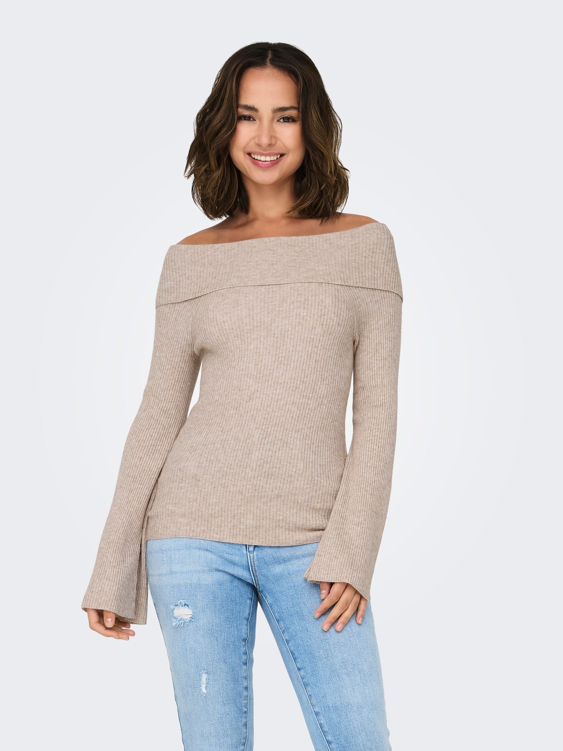 Only TOPS Jayden Off Shoulder Knit