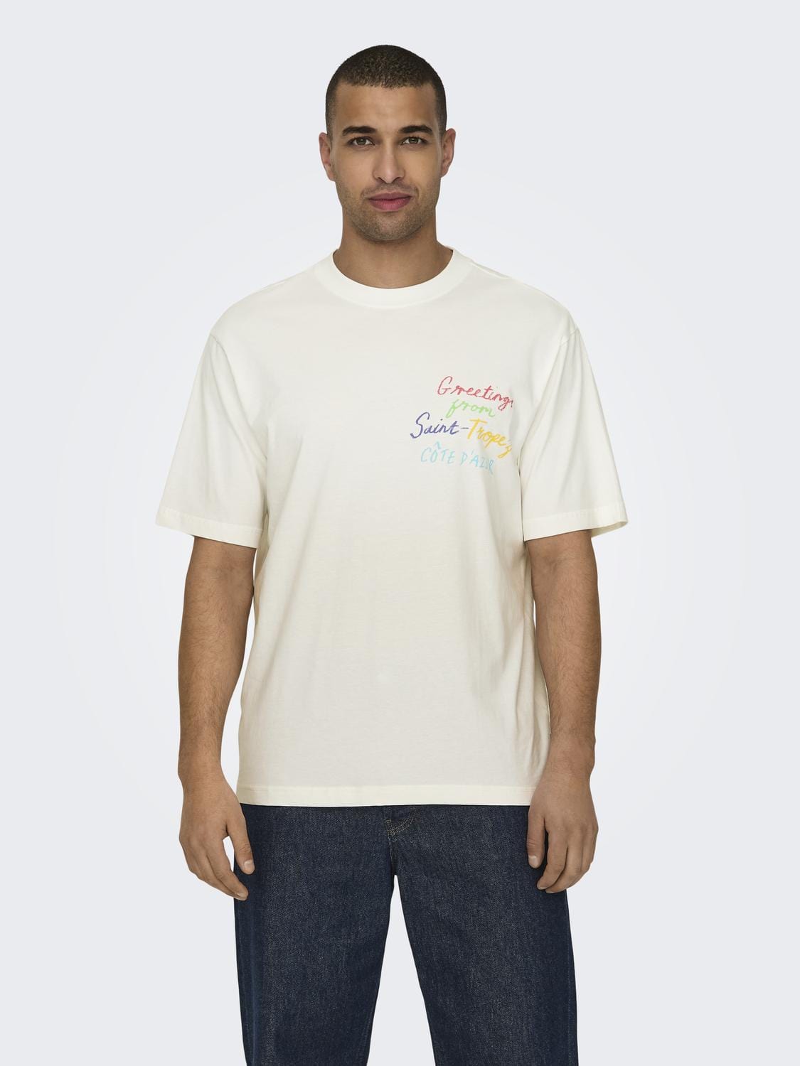 M TOPS - ONLY&SONS - Mani Life Hideout Tee - PLENTY