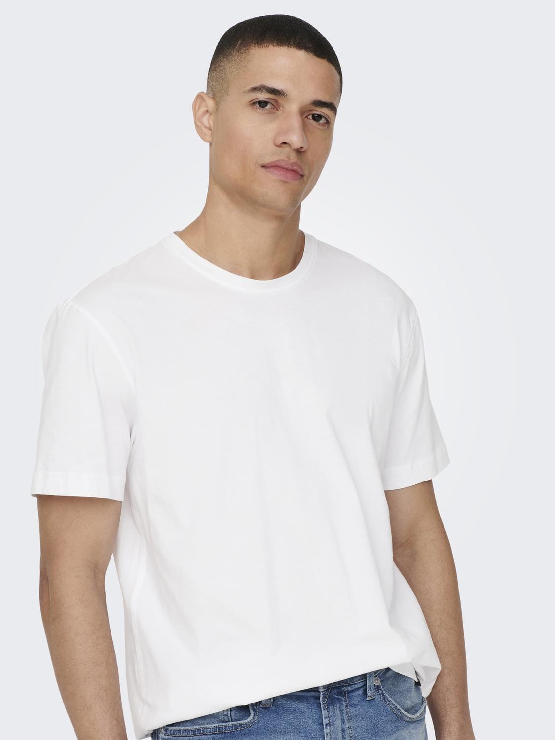 m tops - ONLY&SONS - Max Life Stitch Tee - PLENTY